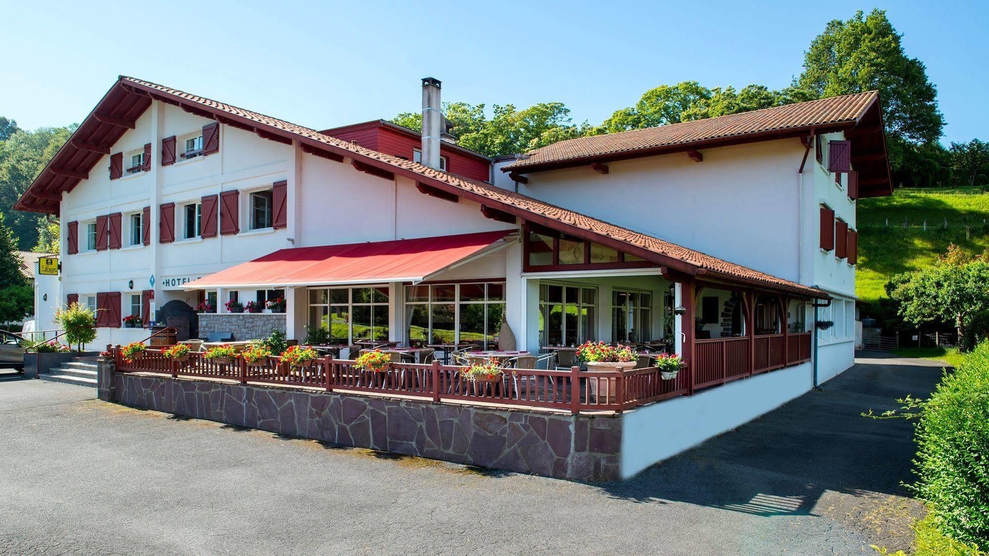 Logis Hotel Ur-Hegian Aïnhoa Exterior foto